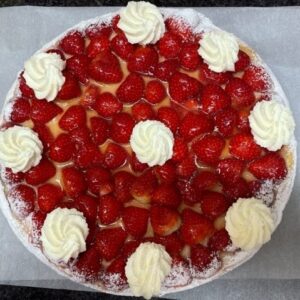 Aardbeientaart