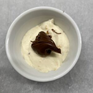 Panna cotta witte chocolade